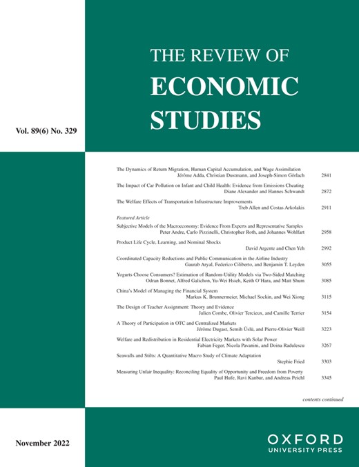 img Review of Economics Studies